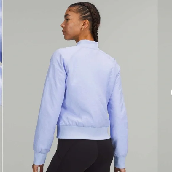 LULULEMON Lululemon Non-Stop Bomber Reversible
Lavender Dusk NWOT - Picture 5 of 13